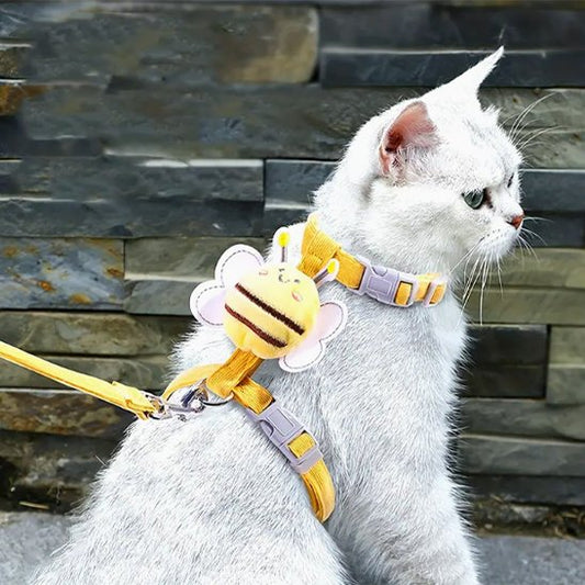 Harnais pour chat Débutant – Facile à Mettre et Ultra Sécurisé