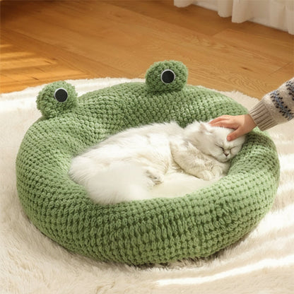 Niche pour chat Revêtement extérieur en tricot vert