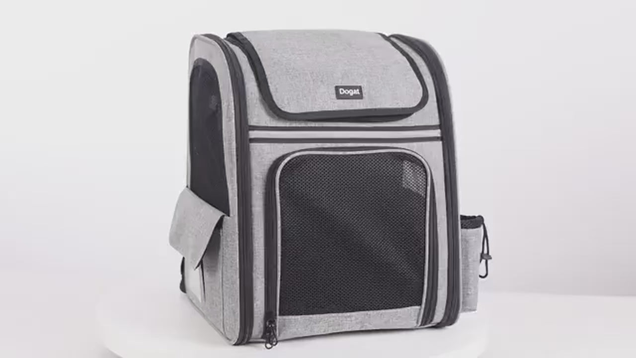 Charger la vidéo : sac transport chat polyvalent